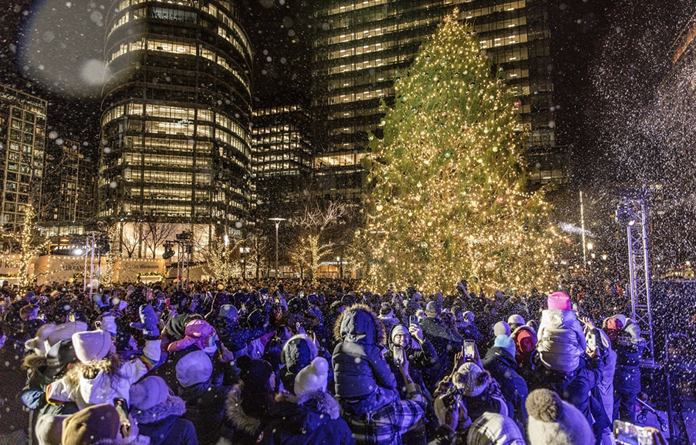 Annual Light Up Seaport presented by Citizens held December 5th